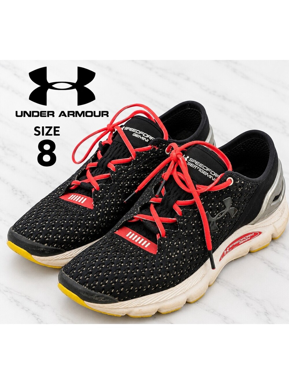 Under Armour | M8/W9.5 | SpeedForm Running Shoes Black